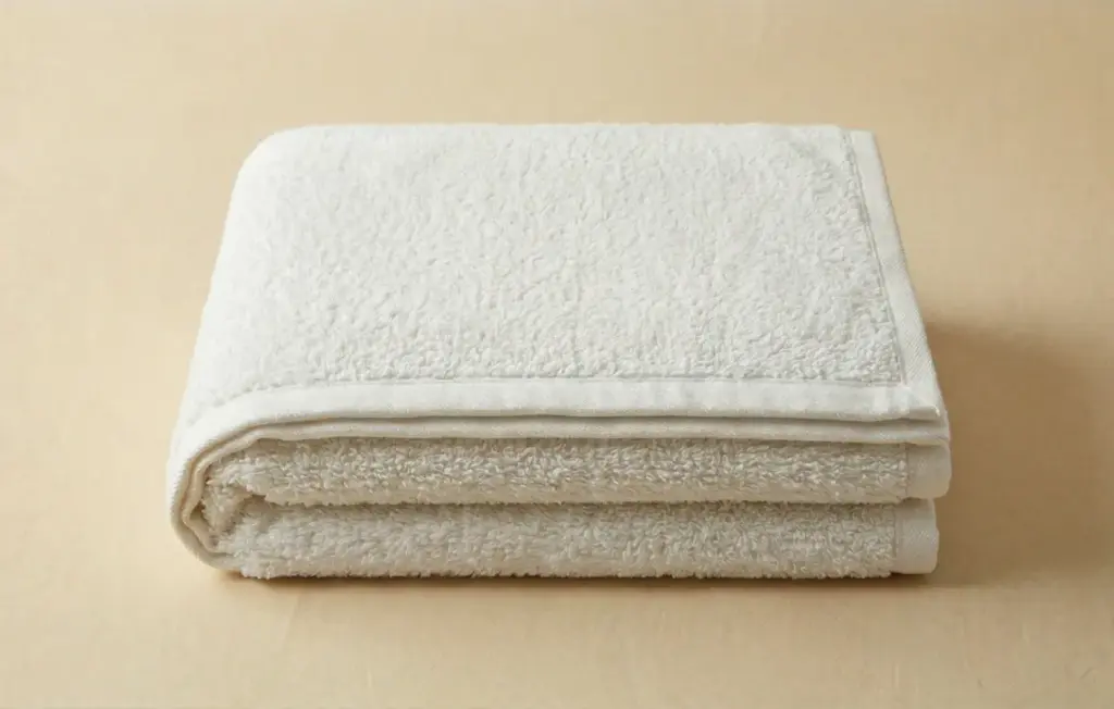 Bath Towel, 100% Cotton, White 600 gsm 70*140 cm 