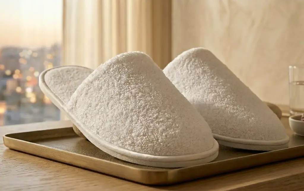 Cashmere Slipper With NON-WOVEN Bag