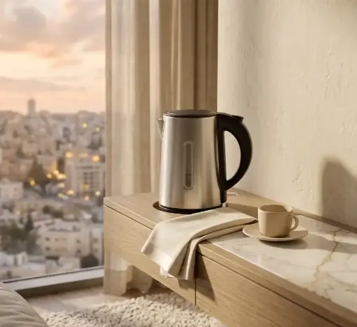 [KSA360-KETTLE] غلاية كهربائية بسعة 1.0 لتر، 220 فولت، قدرة 1000–1200 واط