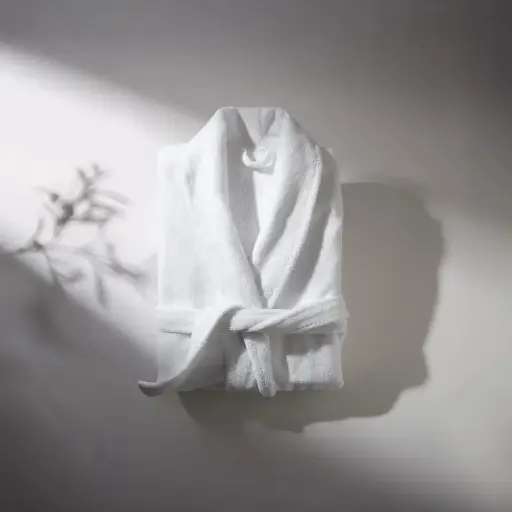 [ST-014] Bathrobe White free size