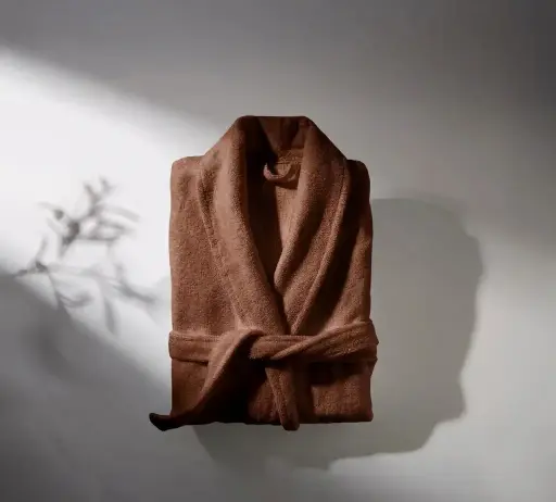 [ST-025] رداء حمام بني مقاس حر